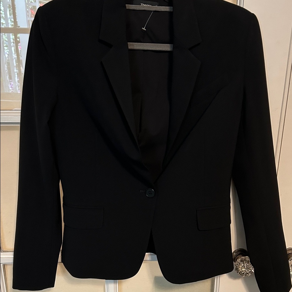 Theory Classic Black Blazer